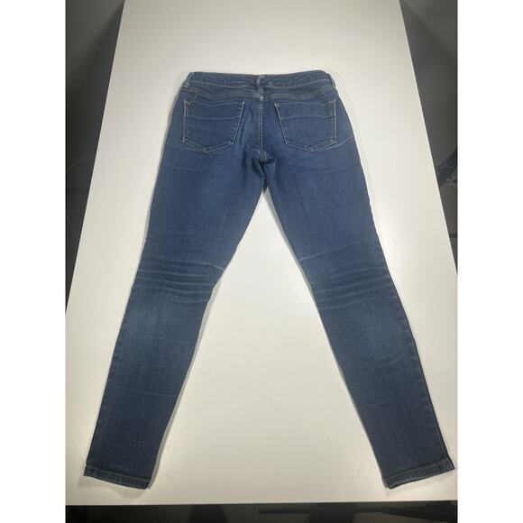 Mossimo Jegging Jeans Women’s 4/27 Blue Mid-Rise Jegging Power Stretch Ultra 2 - Picture 11 of 16